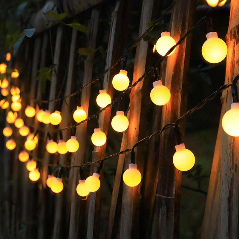 Outdoor Solar String Lights for Camping, Garden & Tent Decor - 20 Lights