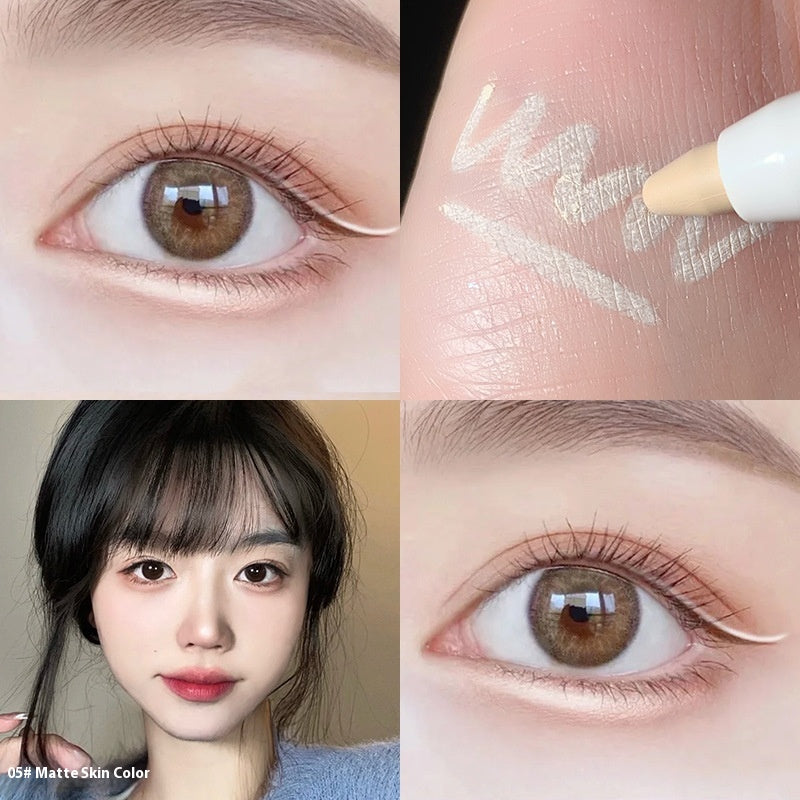 White Eye Shadow Pen - Single Head, Pearlescent & Glitter Colors