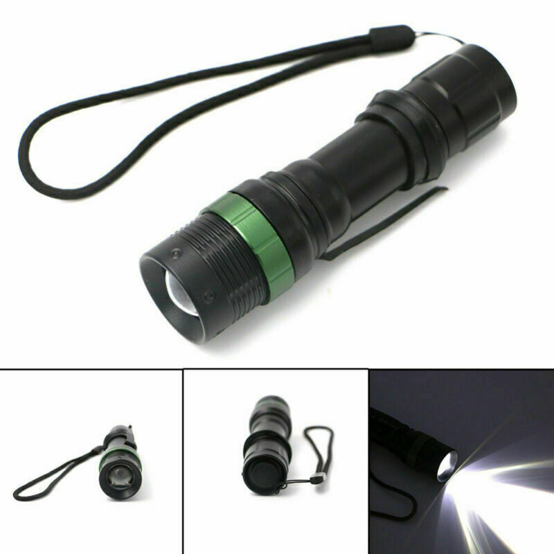 Super Bright 90000LM LED Handheld Searchlight Spotlight Rechargeable Flashlight