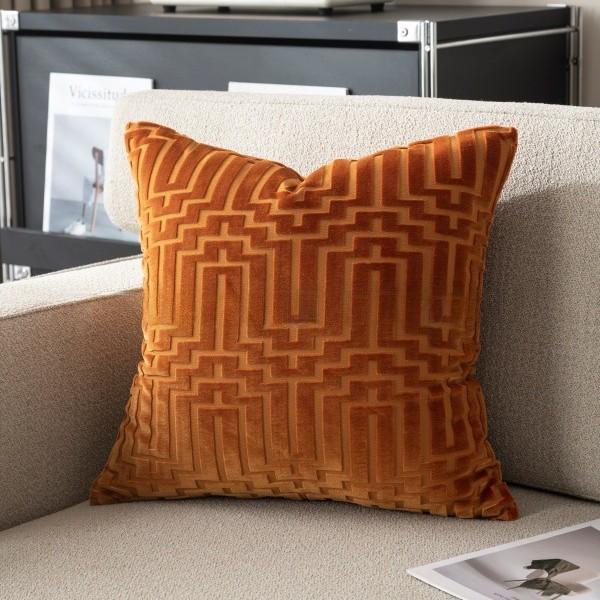 Geometric Decorative Pillow Cover 45x45cm Modern Minimalist Cushion Cover