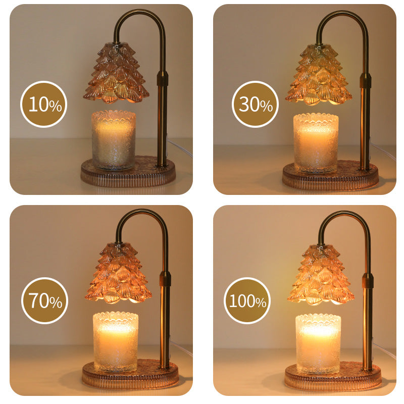 Candle Warmer Lamp with Timer & Dimmer - Adjustable Wax Melt Light