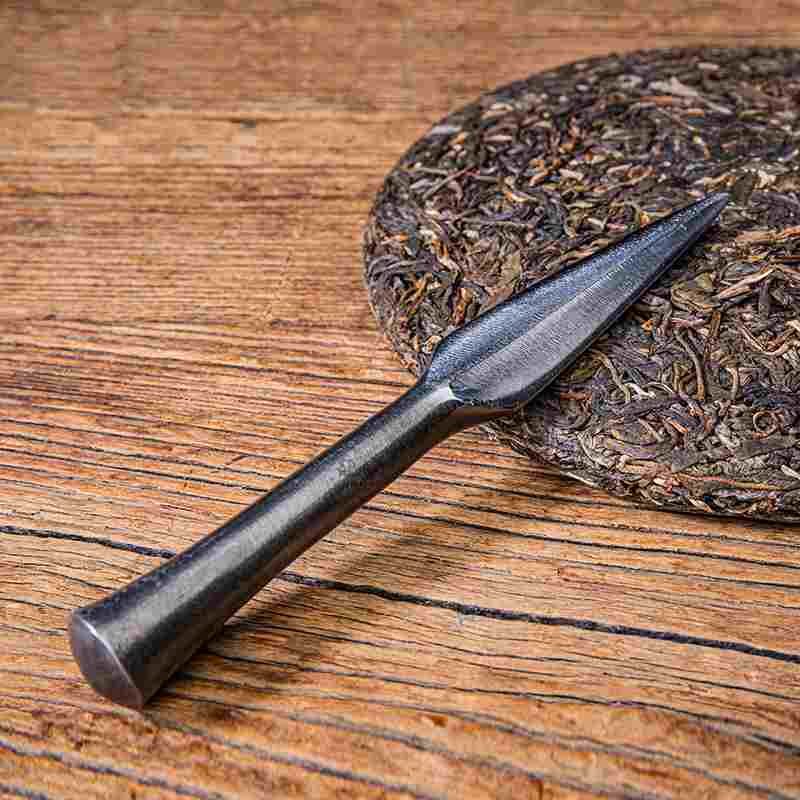 Hand Forged Tea Knife for Pu'er Tea - Chinese Style Kitchen Tool