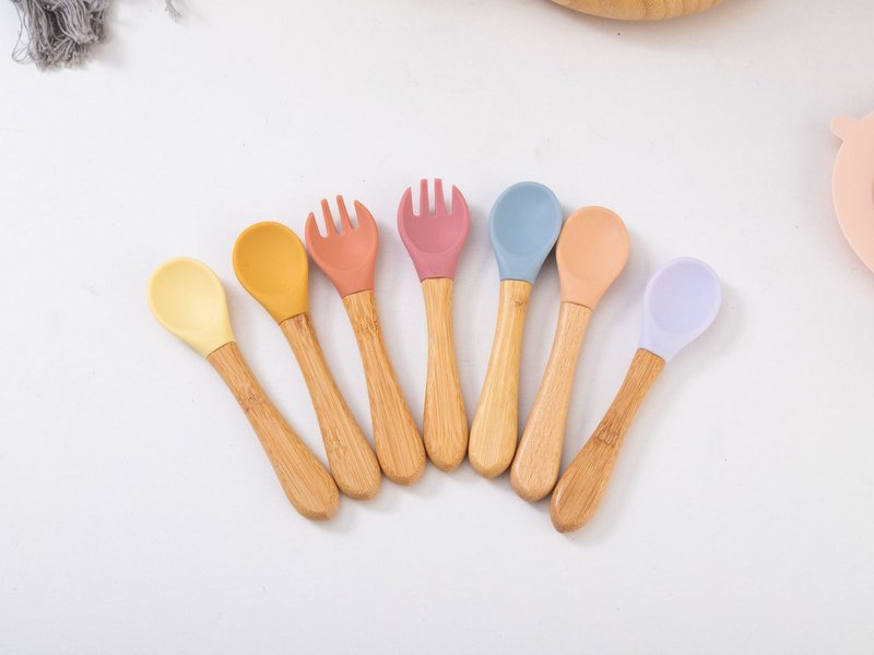 Bamboo Fruit Plate Tray with Silicone Compartments - Japanese Home Dinnerware