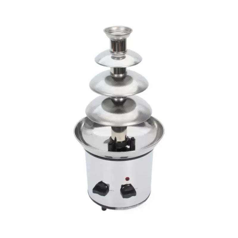 Four-Layer Chocolate Fountain Machine for Home & Party Use