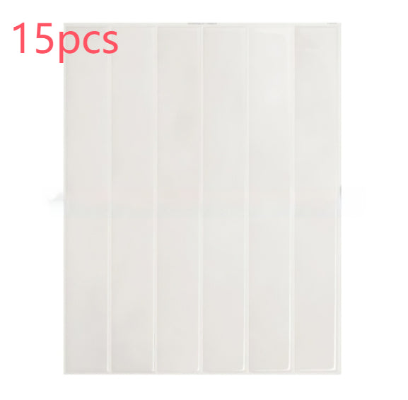 Waterproof 3D Self-Adhesive Wall Sticker for Kitchen Bathroom - High Temp Resistant