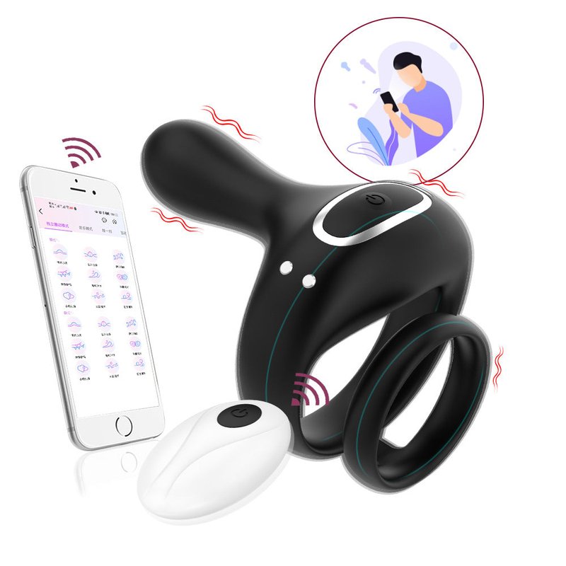Shared Horseshoe Ring Delay Double Ring for Husband and Wife - Home & Garden