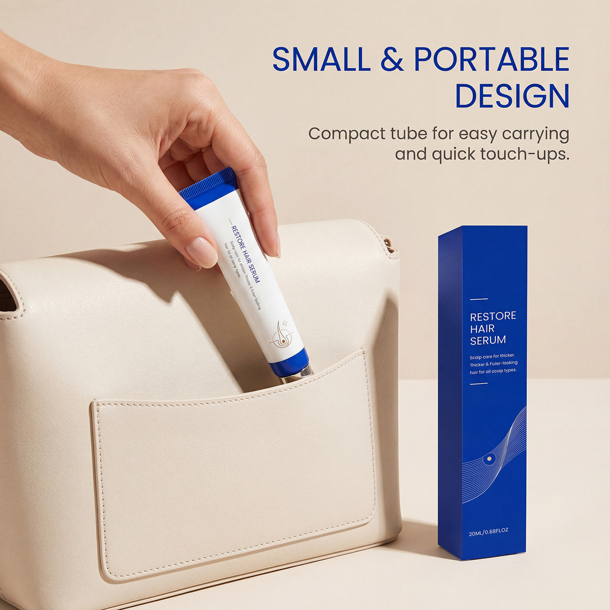 Nourishing Hair Care Roller 20ml - Hair Treatment for Healthy Hair