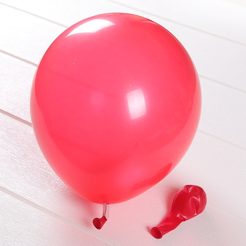 Assorted Latex Balloons for Wedding and Party Decorations - 100PCS