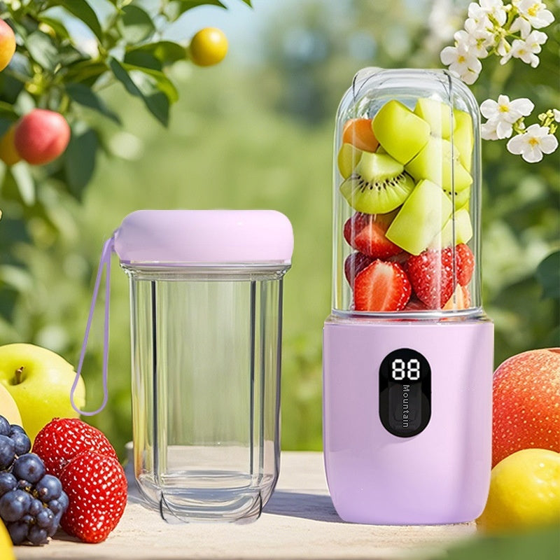 Portable Juice Extractor with USB Charging 500ml Outdoor Kitchen Tool