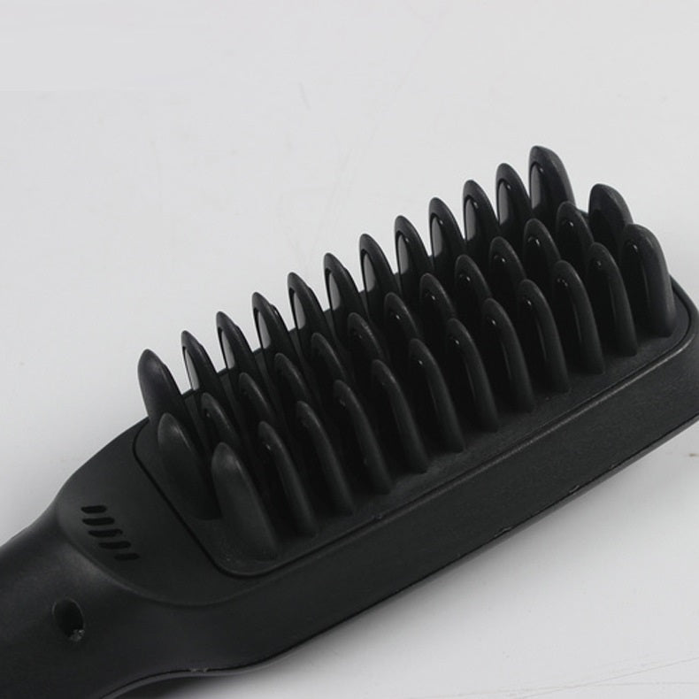 Two-in-One Negative Ion Hair Straightening Comb - Electric Hair Styler
