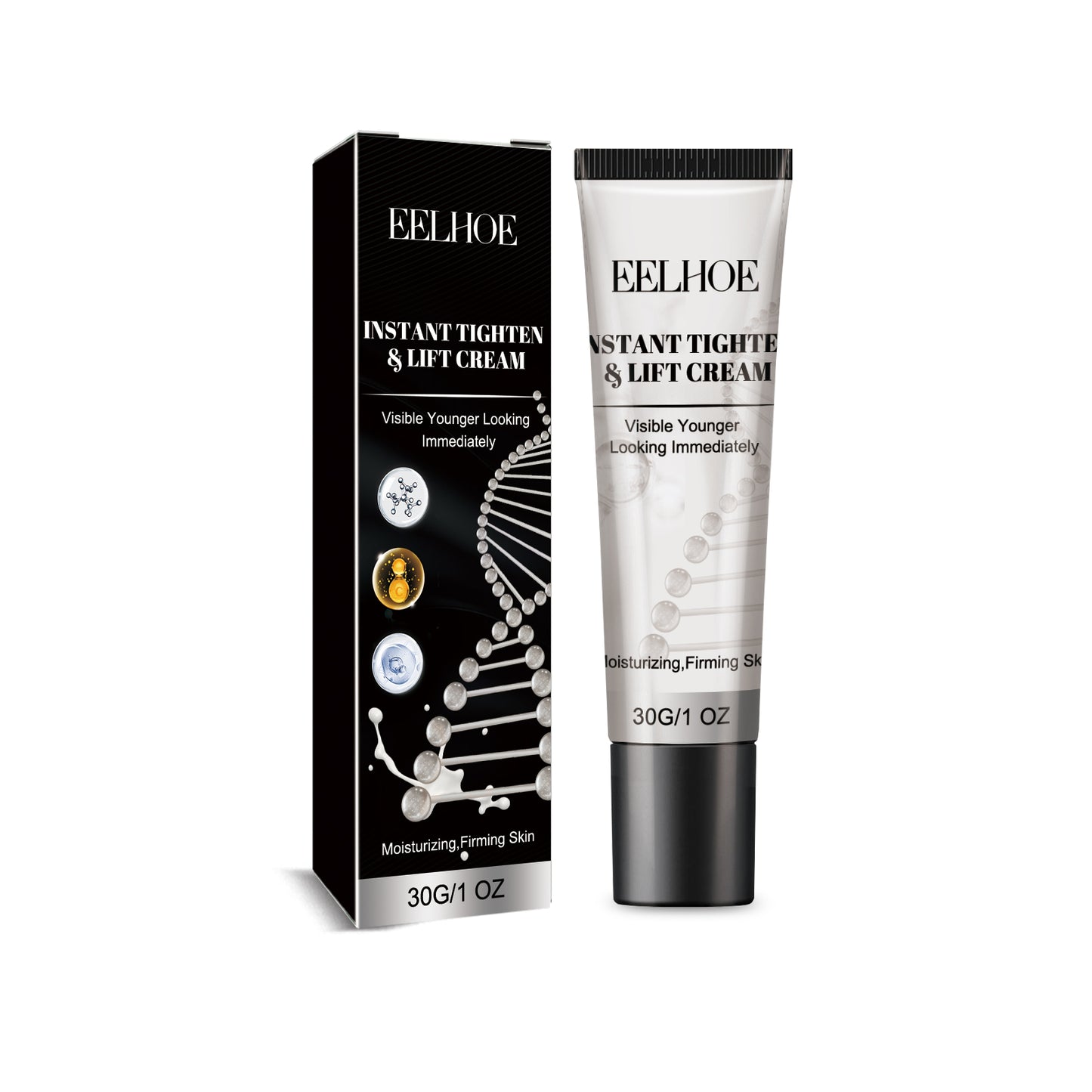 Instant Tighten & Lift Facial Cream - Hydrating Vitamin C Anti-Aging Formula