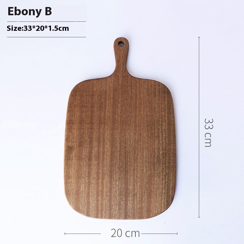 Wooden Vegetable Cutting Board with Handle - Kitchen Food Prep Board