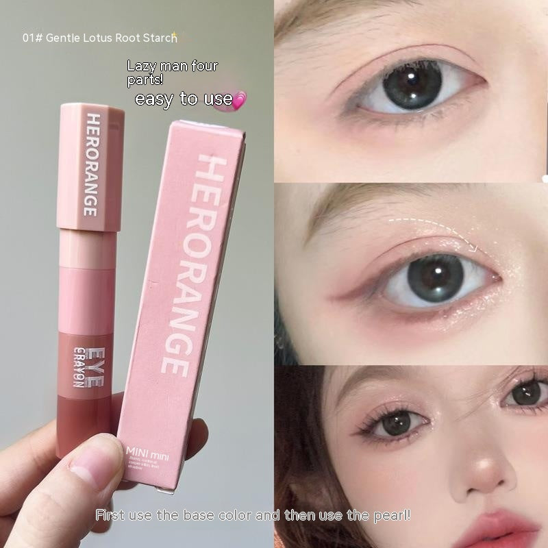 Multicolor Eyeliner Pen with Highlight & One-Touch Molding for Eye Makeup