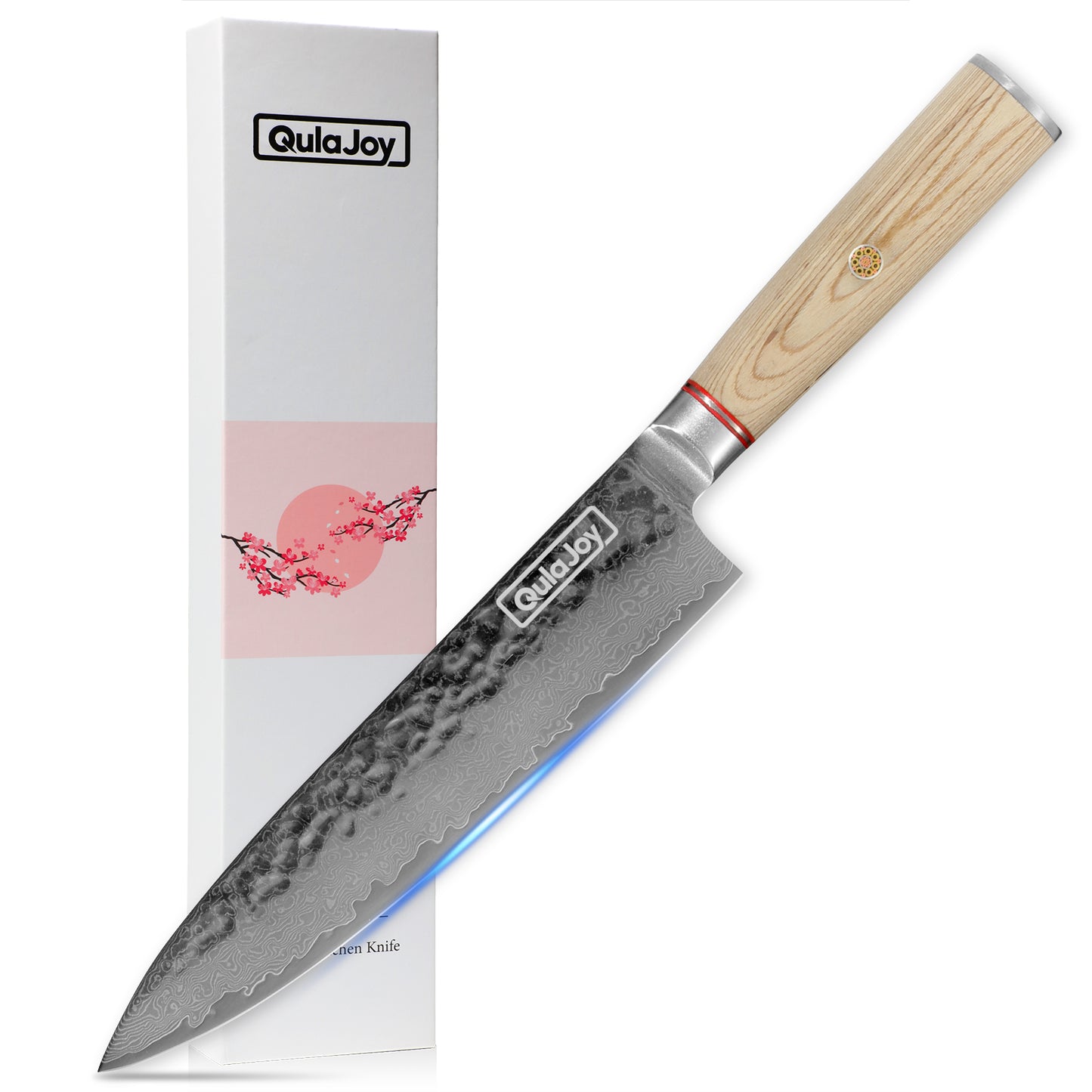 Professional 6.9 Inch Nakiri Knife - 67-Layers Damascus Steel