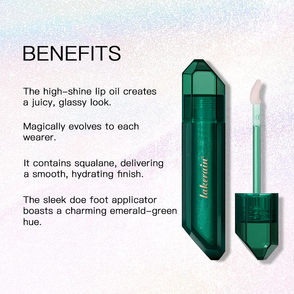 Hydrating Lip Oil for Plump, Radiant Lips - Temperature-Responsive, 4.8ml