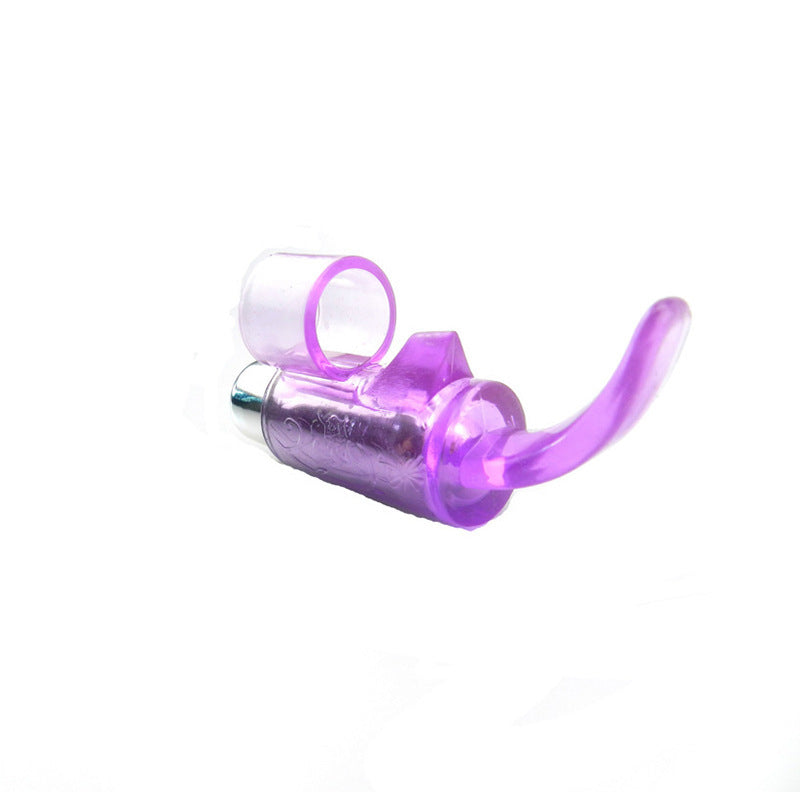 Handheld Tongue Shock Vibration Device for Wellness and Oral Care