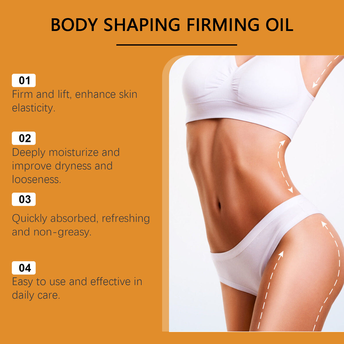 Body Contour Massage Oil for Skin Tightening 100ML Deep Treatment Oil