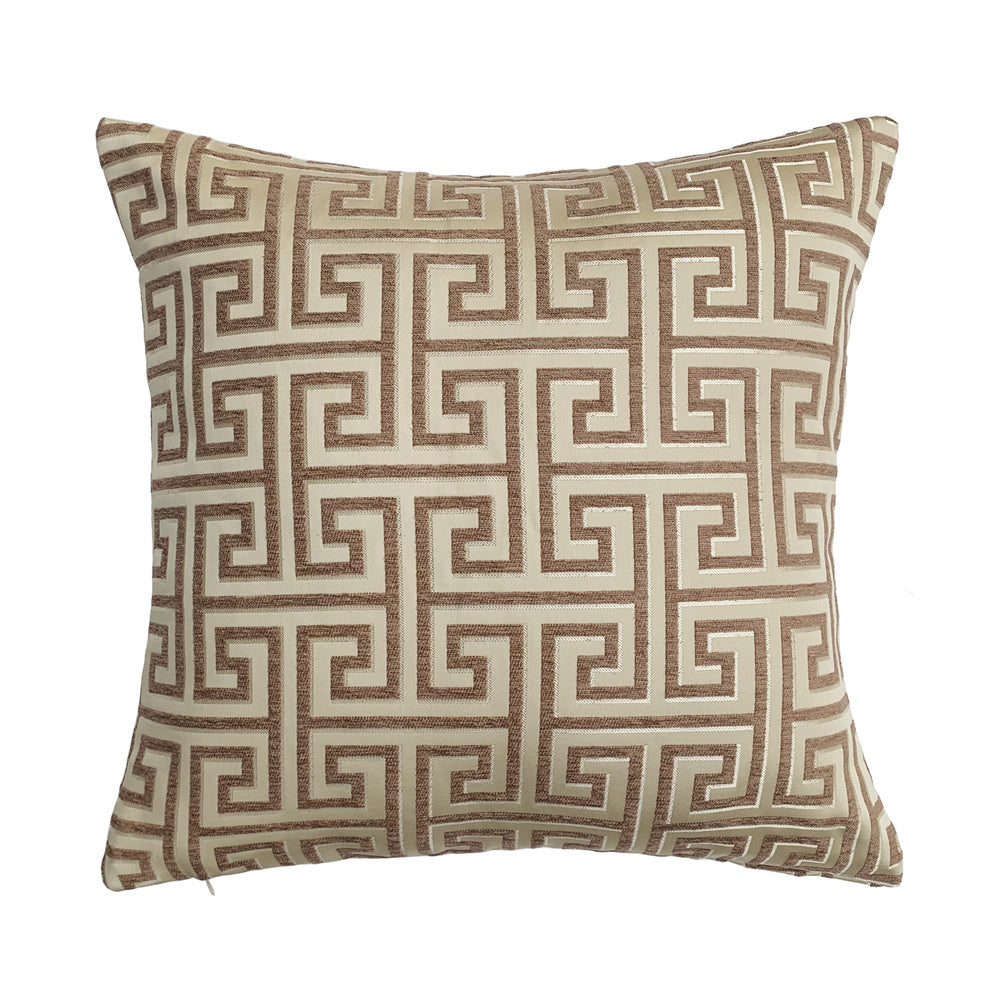 Jacquard Yarn Dyed Chenille Cushion Cover - Home Decor Pillow Case