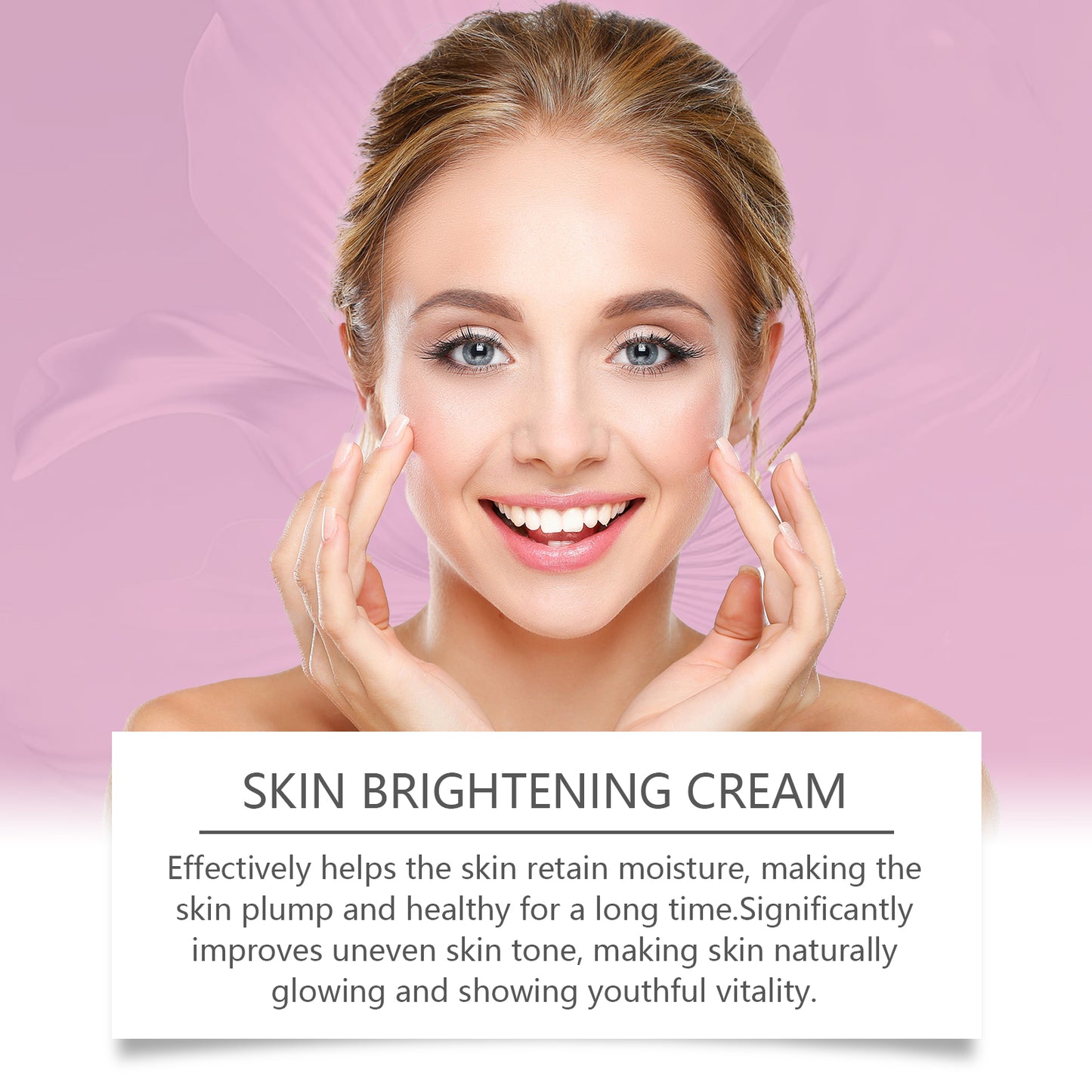 Brightening Facial Cream with Vitamin C & Hyaluronic Acid - 30g