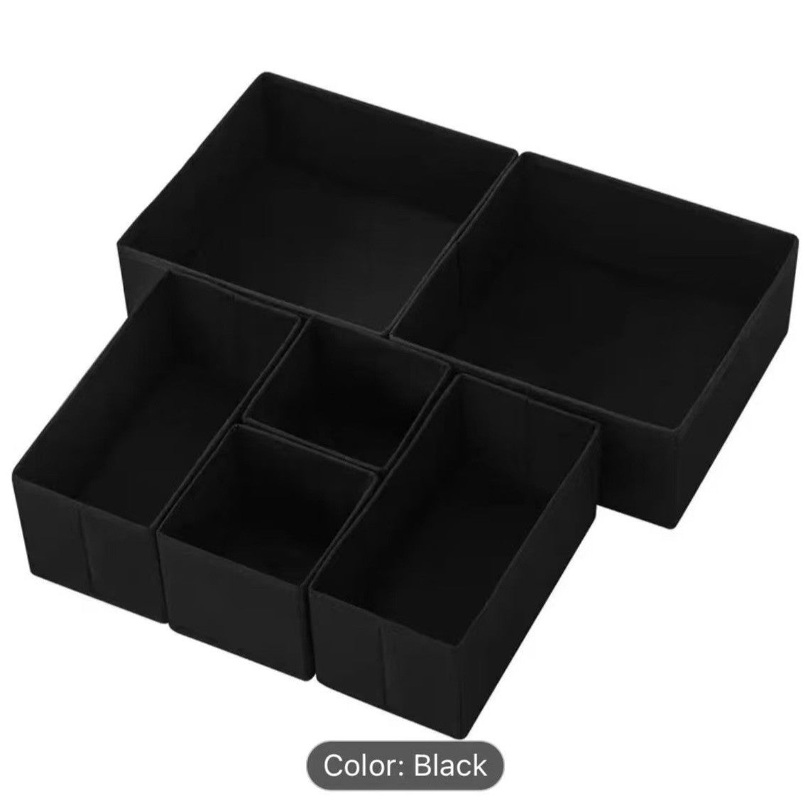 Fabric Storage Box Set - Uncovered Household Organization Containers