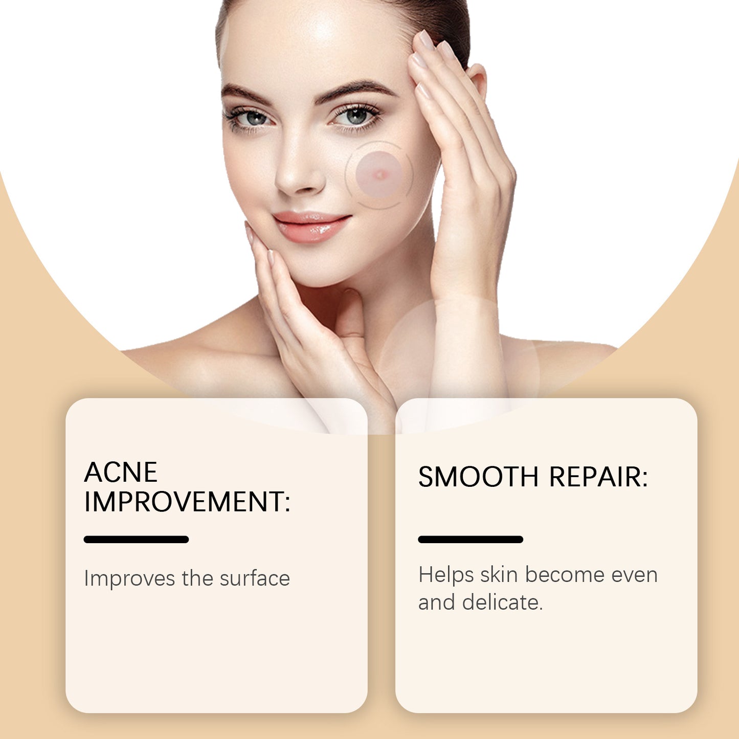 Acne Patches - Gentle Cleansing Skin Care with Tea Tree & Centella, 8 Patches