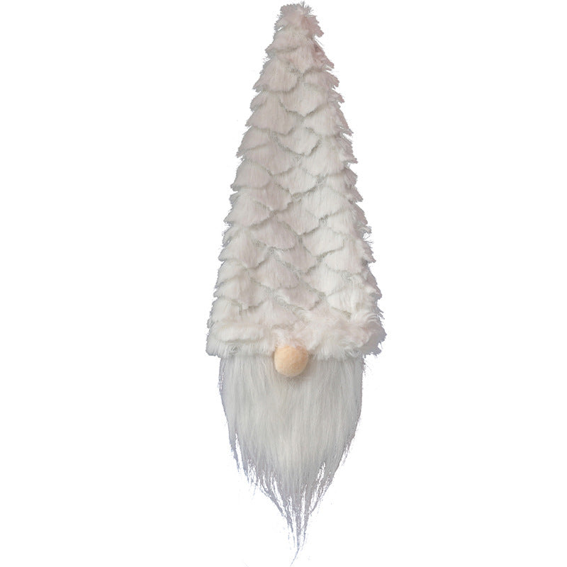 Faceless Old Man Doll Wine Bottle Cover Christmas Decor Set - Multiple Variants