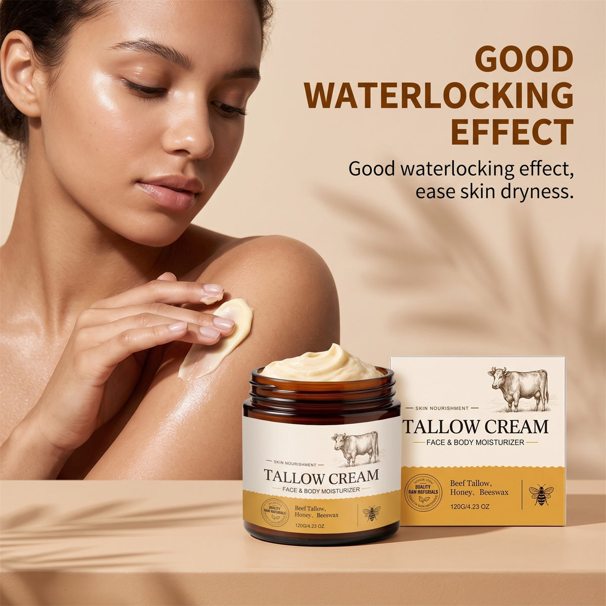 Moisturizing And Nourishing Honey Ox-Ghee Cream