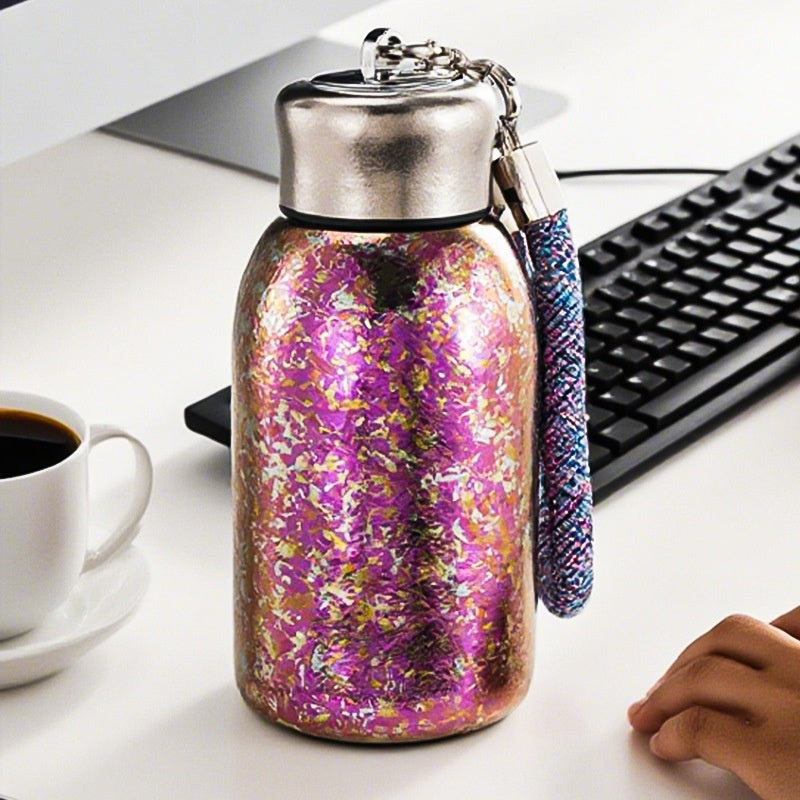 Small-Capacity Insulated Titanium Cup - Portable, Keeps Drinks Warm or Cold