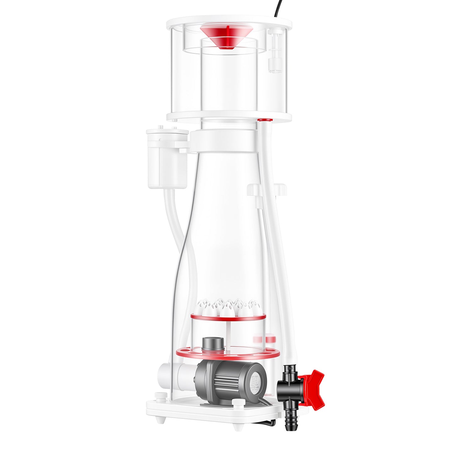 Protein Skimmer for 106-185 Gallon Saltwater Aquarium with Pump, Adjustable Control