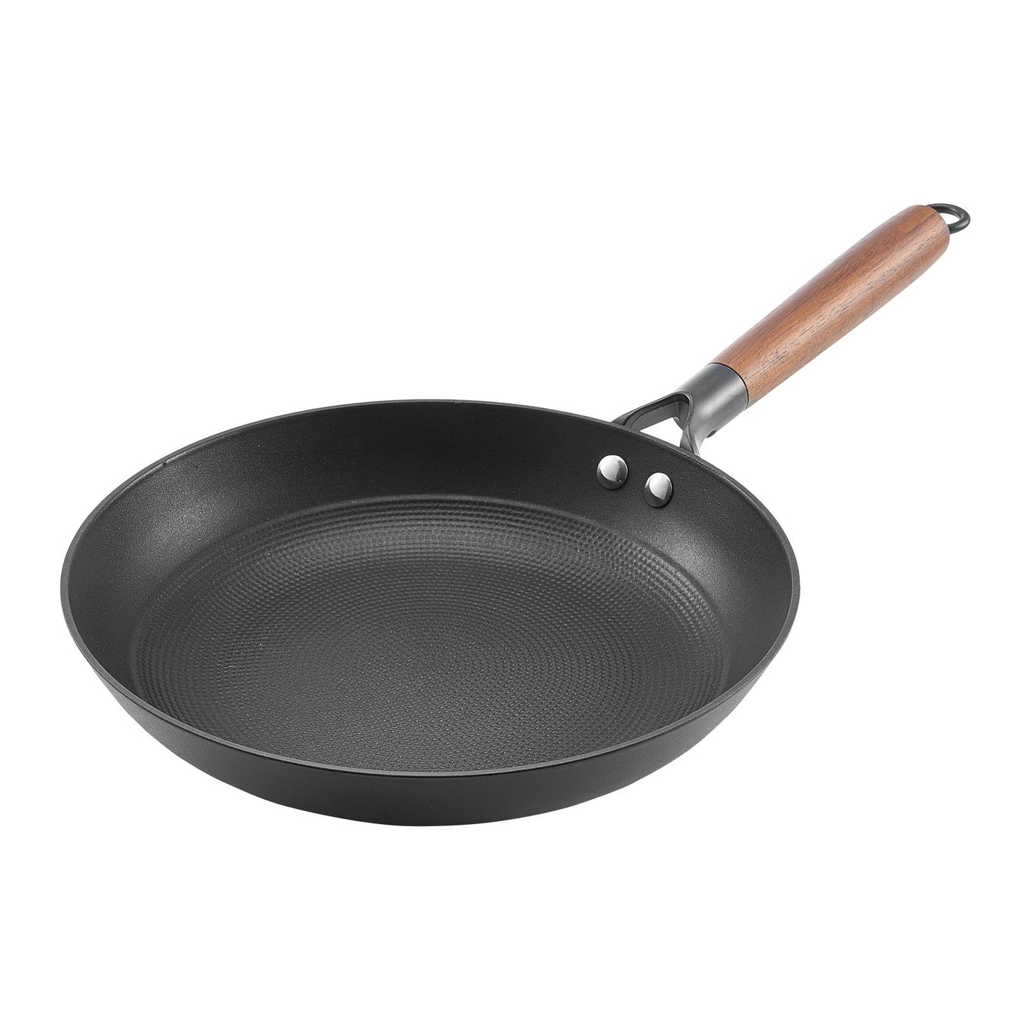 3-Piece Cast Iron Skillet Set - 8, 10, 12 Inch Nonstick
