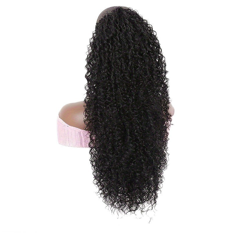 African-Style Synthetic Fluffy Wig for All Face Types - High Temperature Fiber