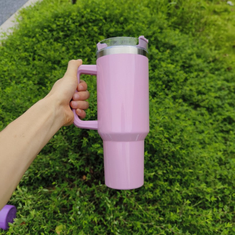 Large Capacity Double-Layer Stainless Steel Insulated Cup