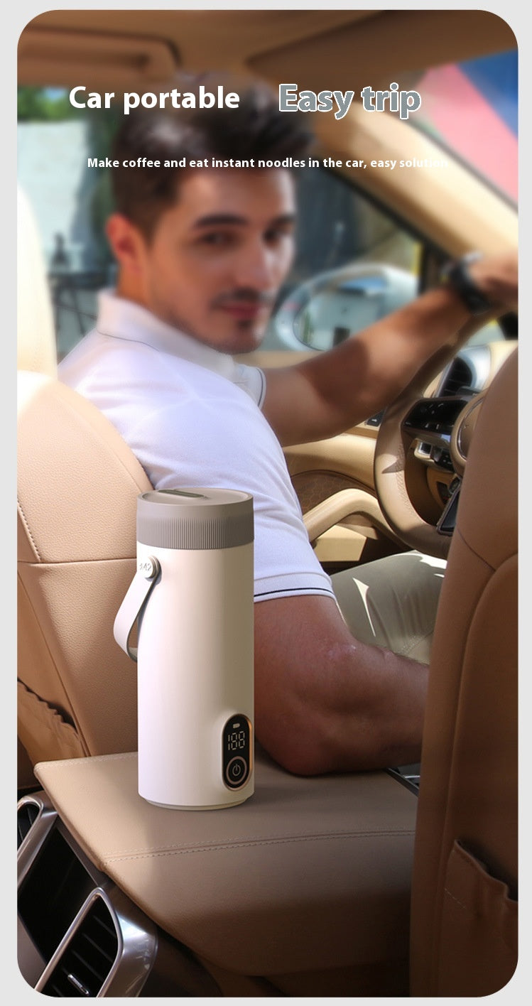 Wireless Portable Water and Electric Cup with Heating Function