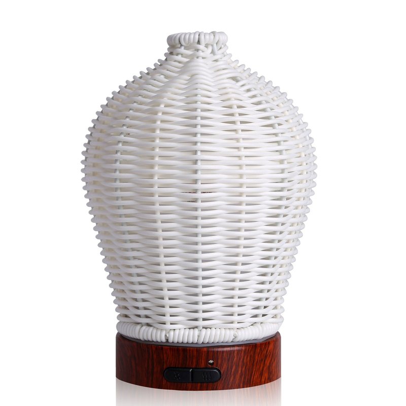 Creative Humidifier with Weaving Shell 150ML Floral Scent Diffuser