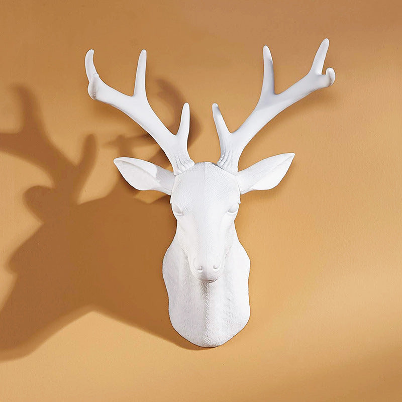 Deer Wall Decoration - Animal Head Wall Art for Home & Cafe, Nordic Style