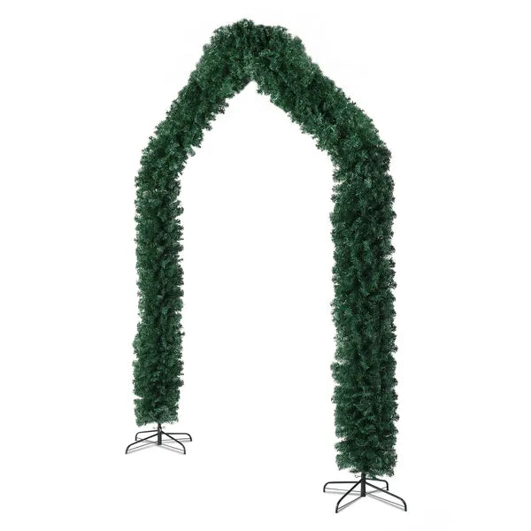 PVC Christmas Arch Decoration - 240x40x260cm, 1650 Branches