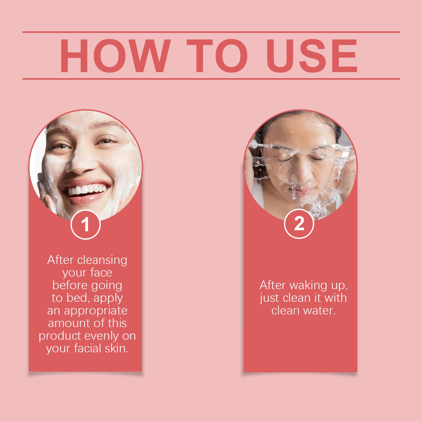 Soothing & Moisturizing Sleeping Mask - Niacinamide & Vitamin C Facial Care