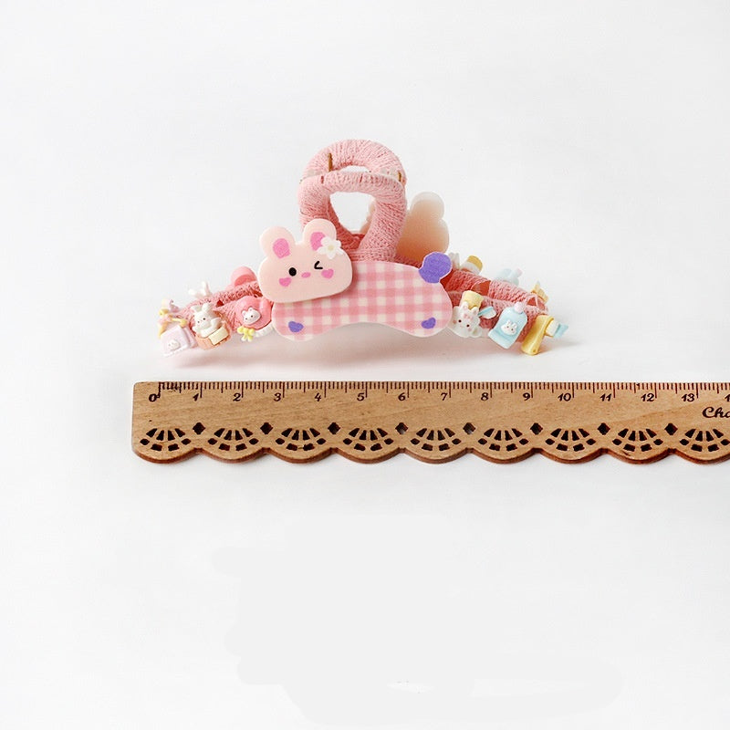 Cute Cartoon Hair Clip - Resin Animal Design