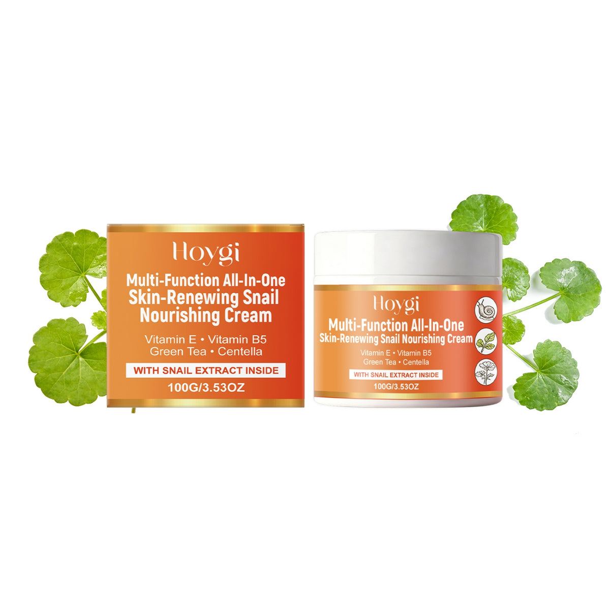Snail Moisturizing Face Cream 100g - Hydrating Skin Care for All Skin Types