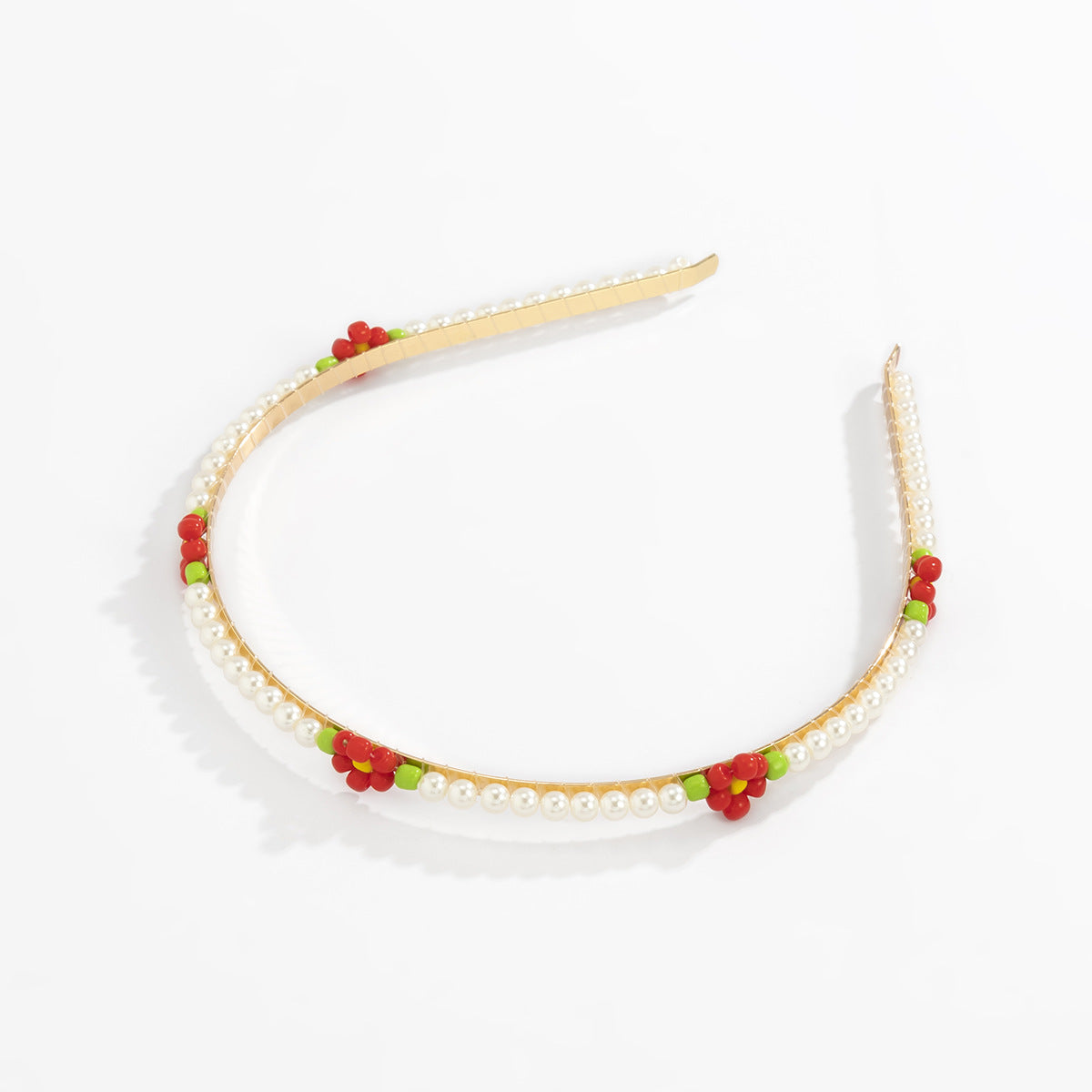 Flower Pearl Headband
