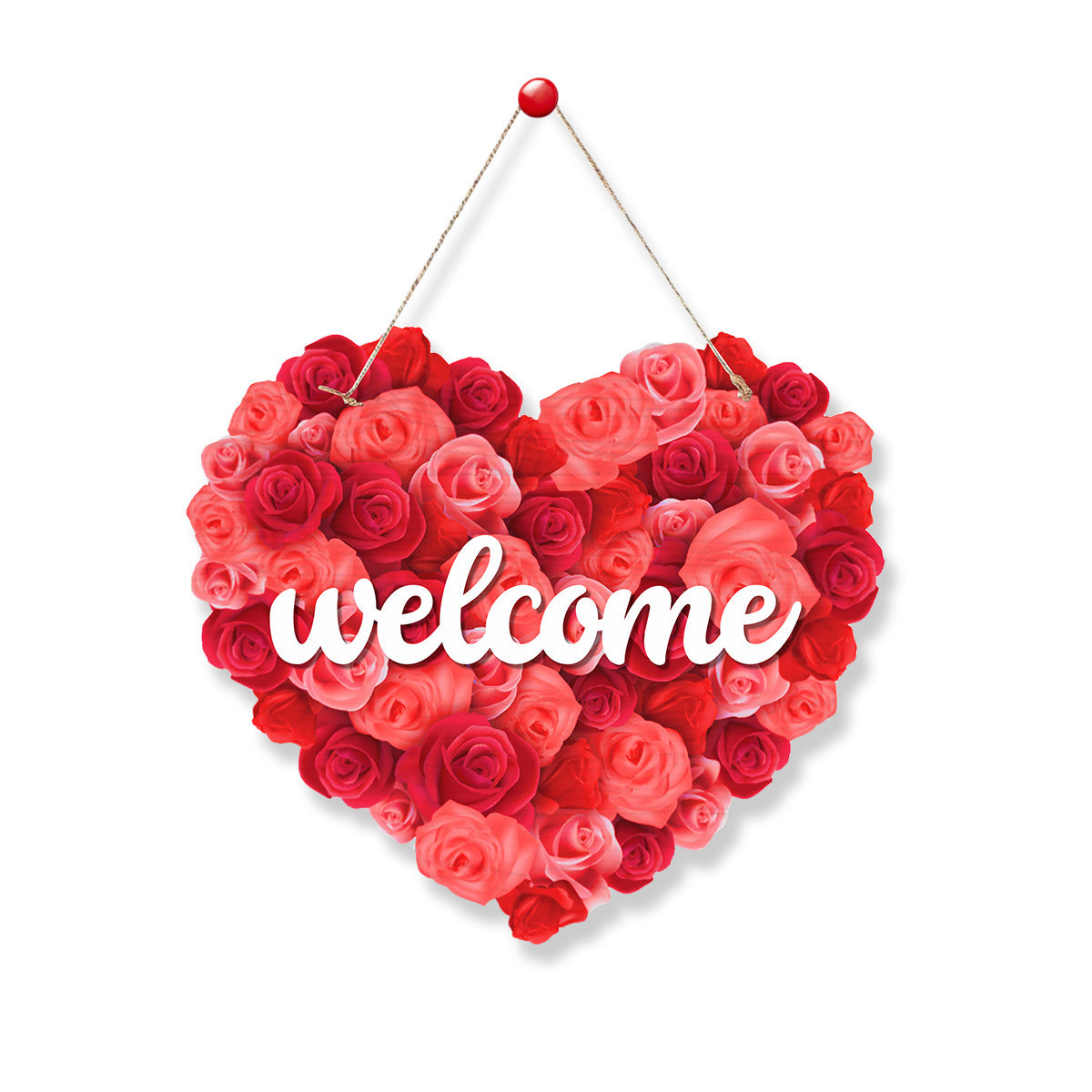 Valentine's Day Romantic Door Hanging Sign Wedding Room Decor - Multiple Styles