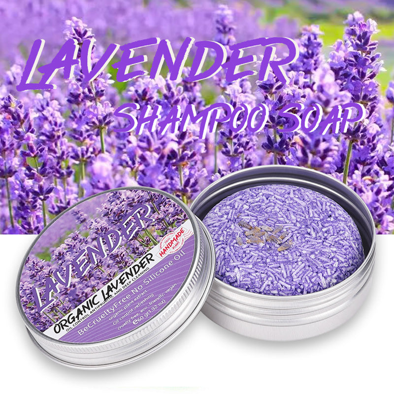 Lavender Shampoo Soap Bar 60g