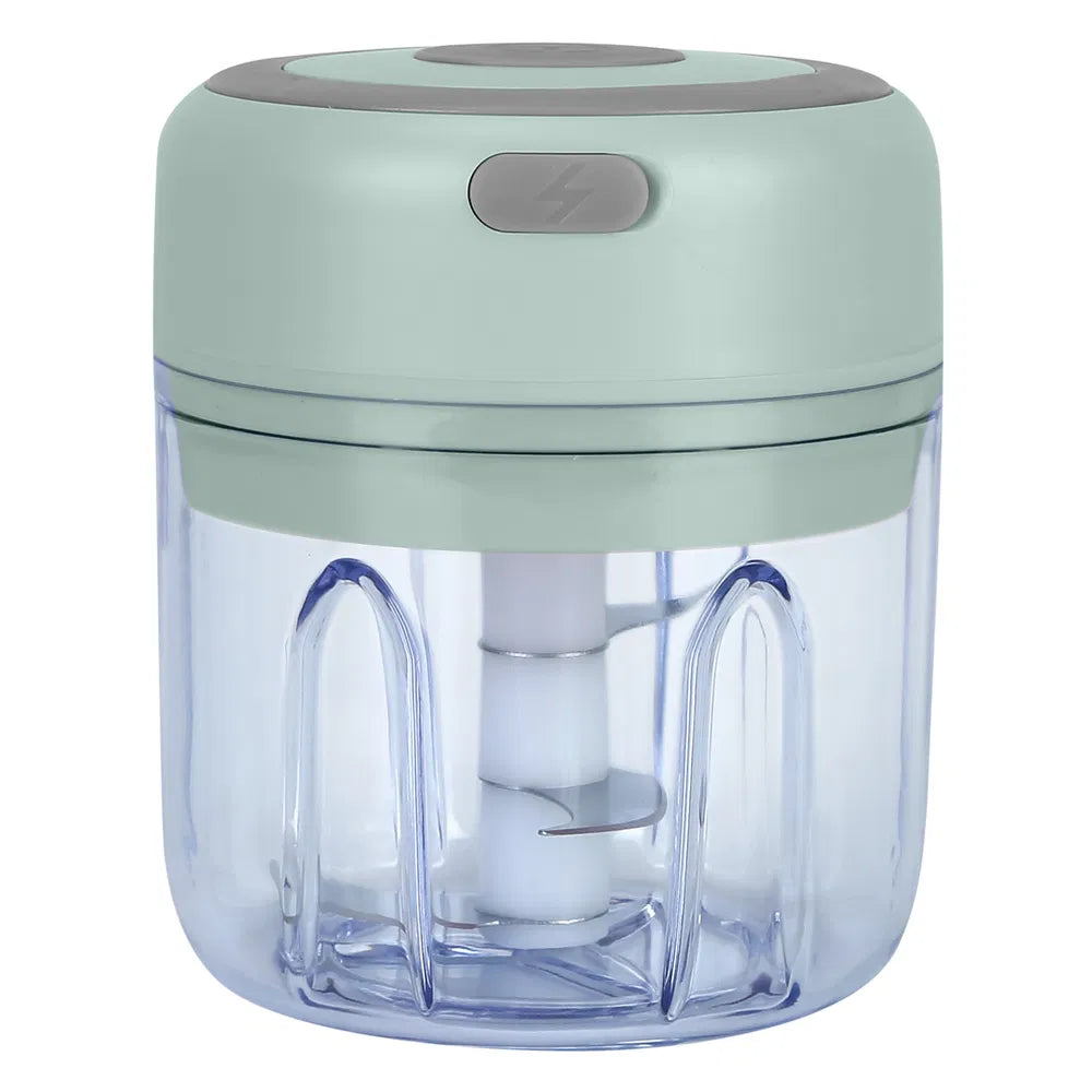 Mini Electric Garlic Chopper 8.45oz Cordless Food Processor Kitchen Appliance