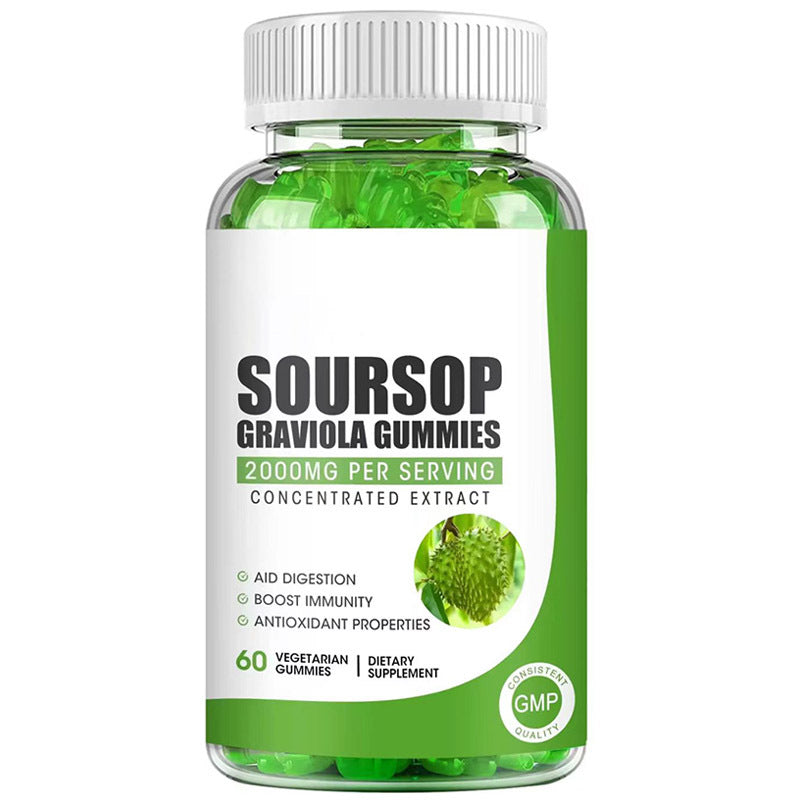 Soursop Gummies 220g - Candied Fruit Snack