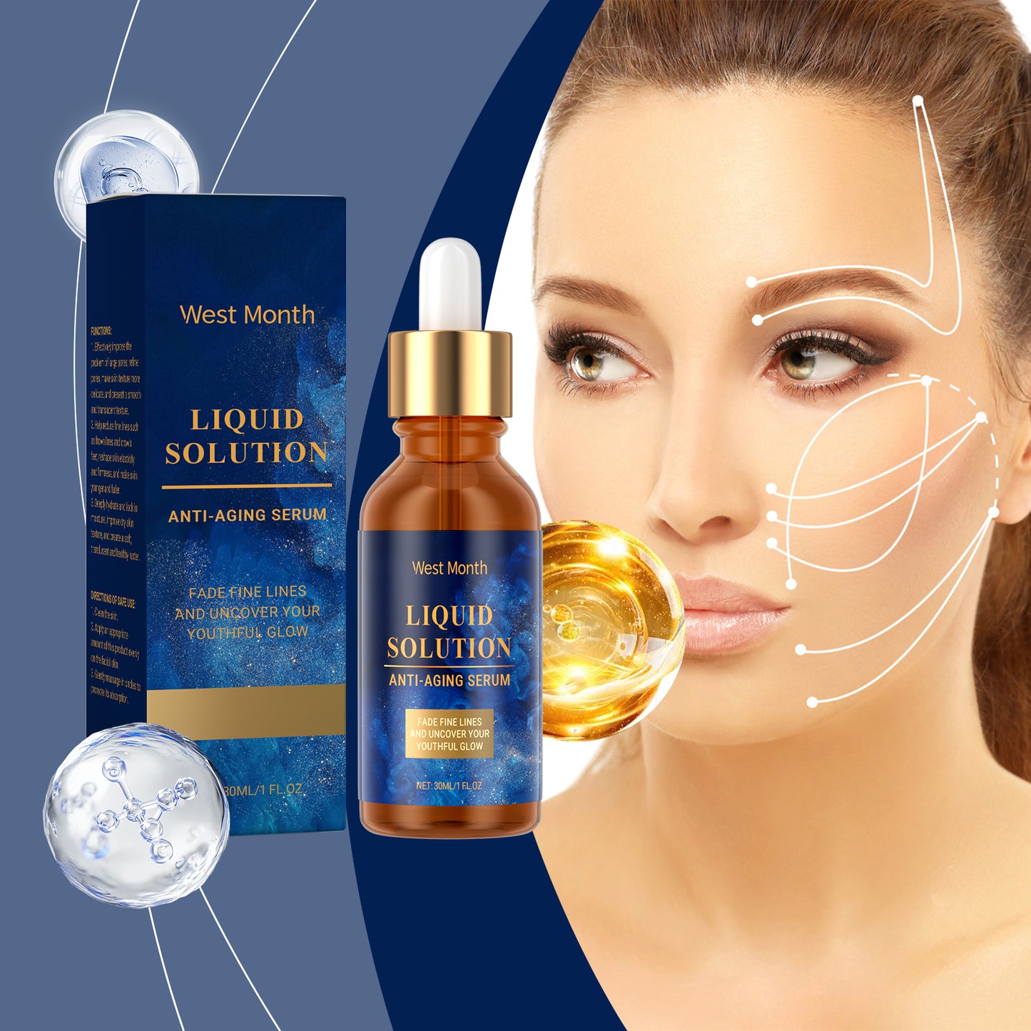 Firming Face Essence with Collagen & Hyaluronic Acid - 30ml