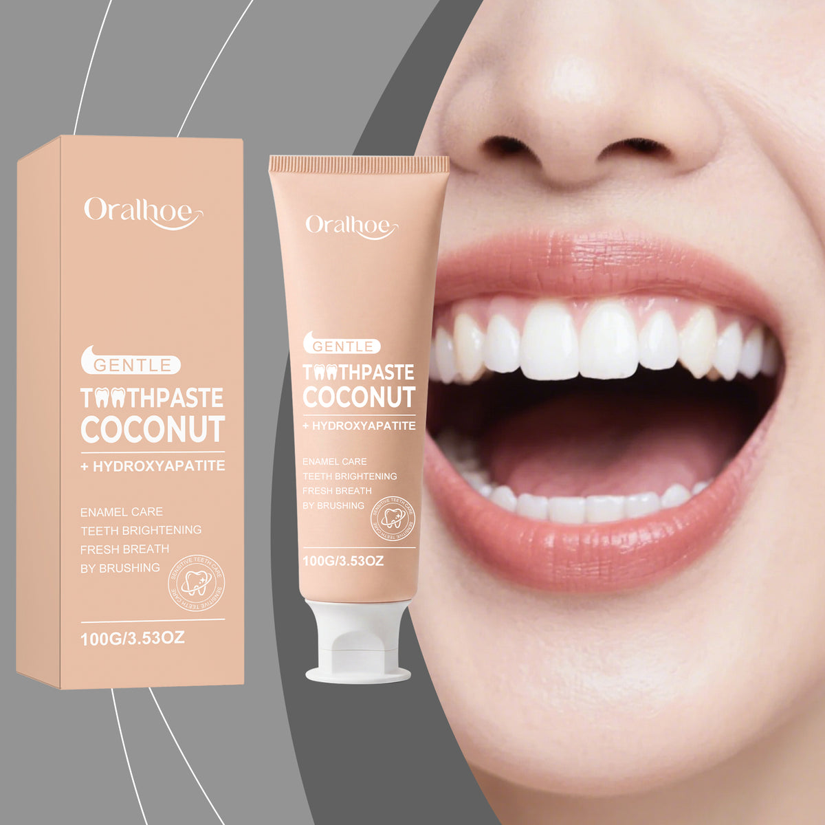 Coconut Whitening Toothpaste 100g