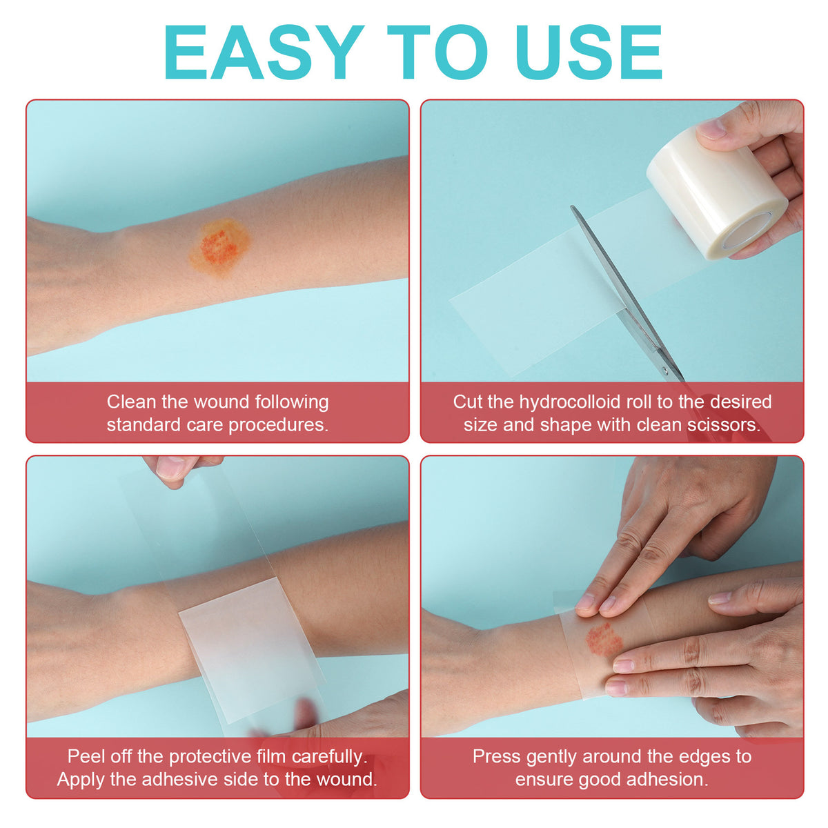 Hydrocolloid Bandage Dressing - Large 5cm x 3.6m
