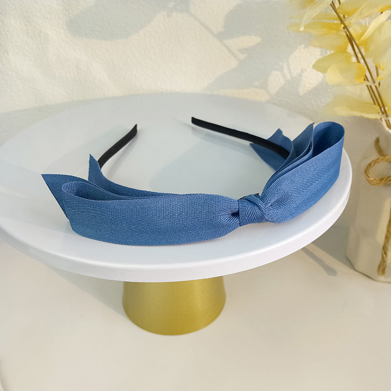 Summer Candy Color Fabric Headband - Hair Accessory for Women & Girls