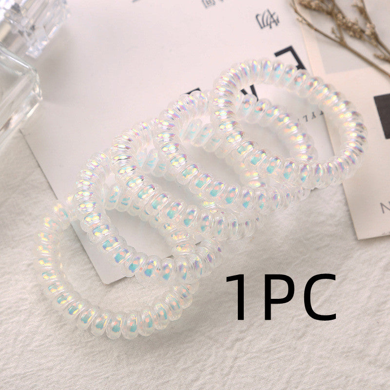 Telephone Line Hair Band - Geometric Style, Colorful Women's Hair Accessories