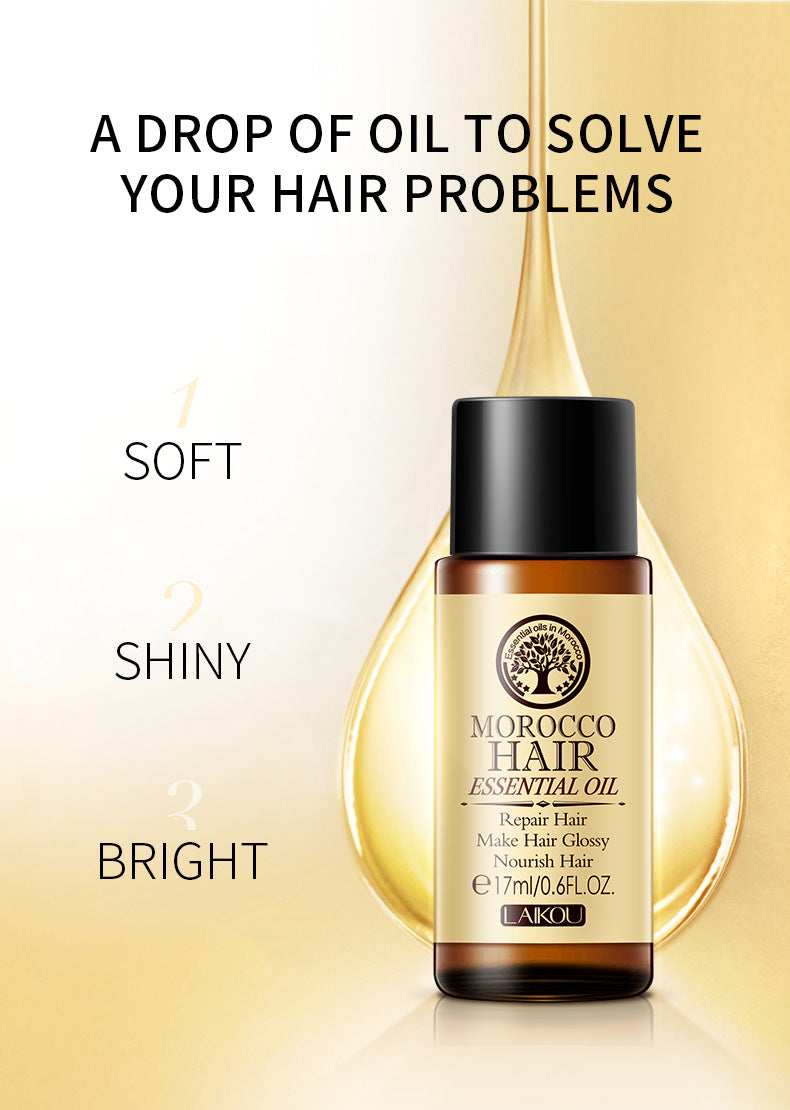 17ml Leave-in Hair Conditioner with Argan Oil for Damaged & Dry Hair